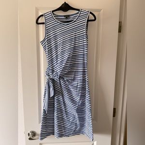 Talbots blue and white striped dress. Size small, never worn and it’s adorable.